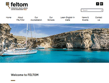 Tablet Screenshot of feltom.com